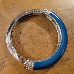 Lia Sophia blue resin bracelet medium new without tags will come with LS box